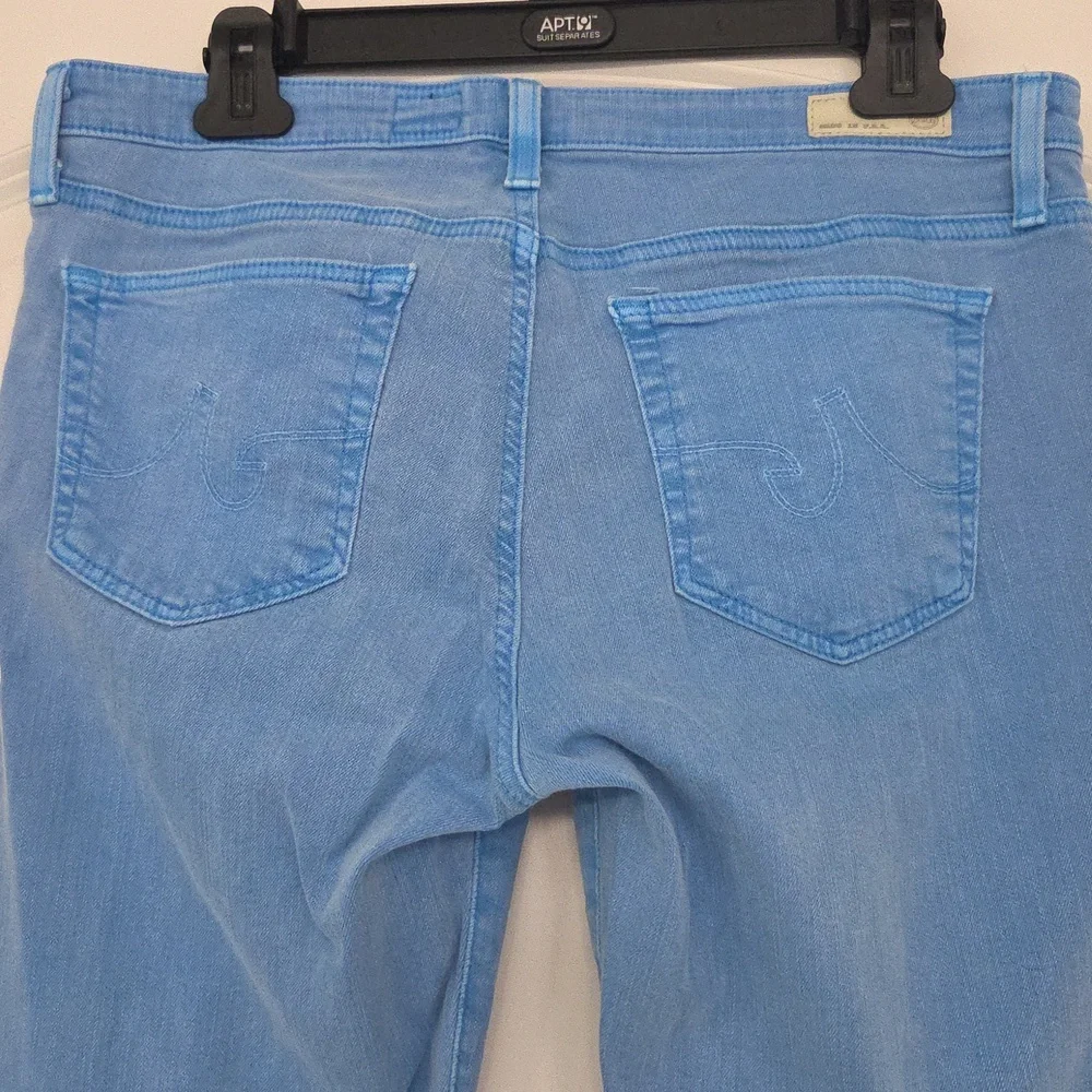 Adriano Goldschmied Jeans In A Pretty Bright Blue. The Stevie Ankle. - Picture 9 of 12